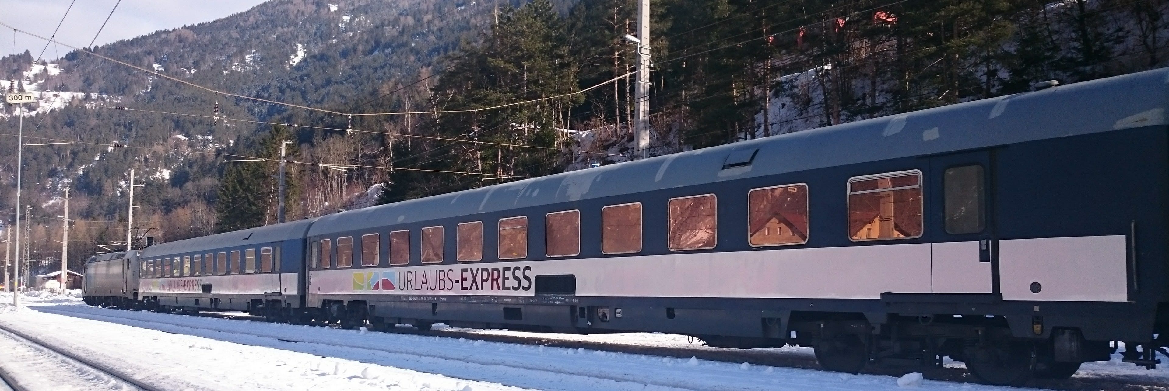 Liegewagen Winter – Urlaubs-Express